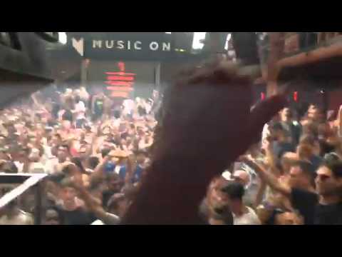 Marco Carola dropping Promiscuous by Wade, Artslaves @ Amnesia Music On 03.08.2014