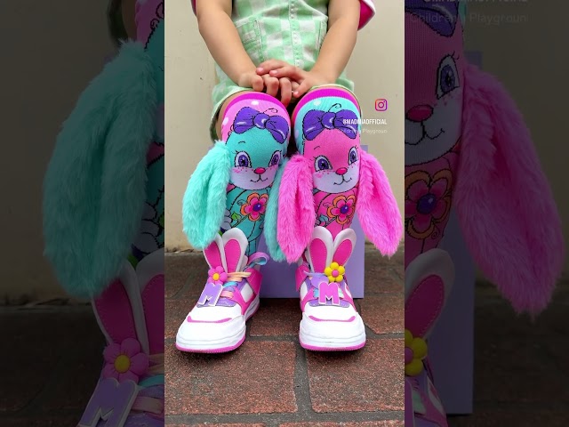Vídeo relacionado con Madmia Hunny Bunny Socken Par de Calcetines, carbón, Talla única para Niñas
