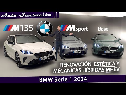 Presentación Bmw Serie 1 2024 facelift . RENOVACIÓN ESTETICA y motores Hibridos MHEV.