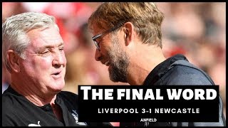 The last word | Liverpool 3-1 Newcastle United