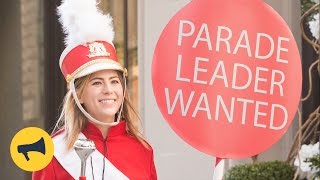 Random Parade Leader - Surprising People with a Holiday Parade