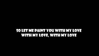 Marilyn Manson - Paint You With My Love - Lyrics