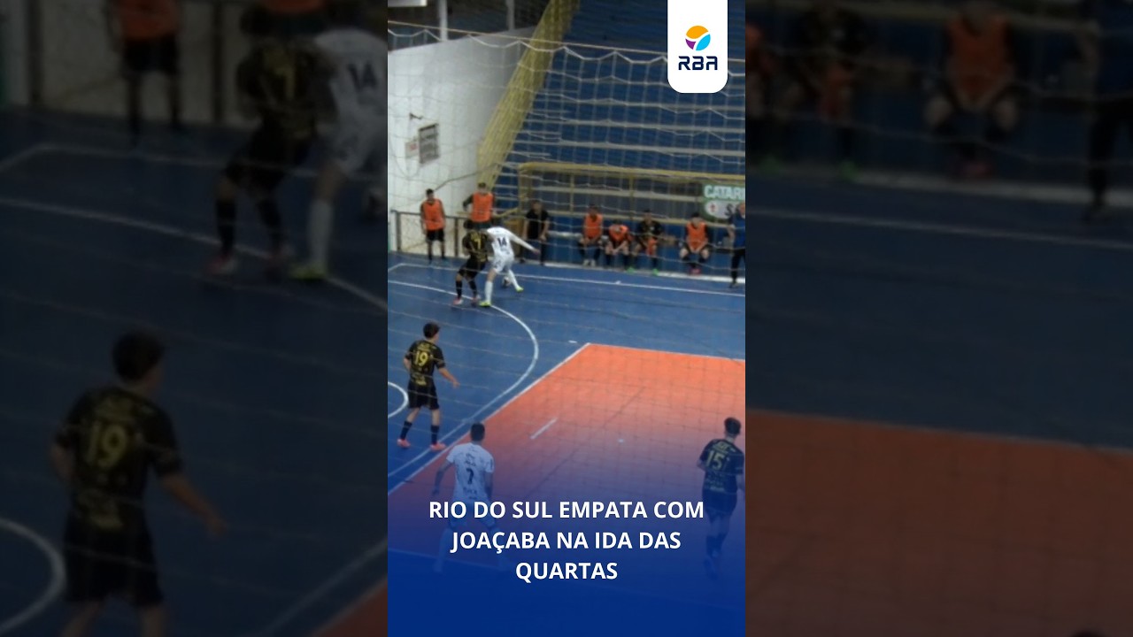 Série Prata de Futsal. Rio do Sul empata com Joaçaba na ida das quartas
