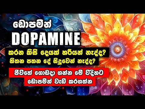 ඔයාට ඕන දේ ඔයා හිතන විදිහට ලබාදෙන Dopamine. සල්ලි| ආදරය විවාහය| රැකියා| විභාග ජය| සැපවත් පීවිතයකට