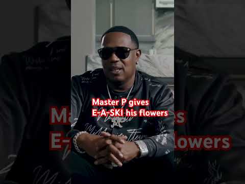 Master P gives E-A-SKI his flowers. #easki #masterp  #nolimitrecords