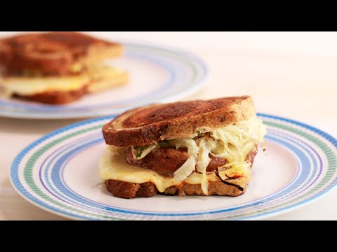 Reuben or Rachel Patty Melts
