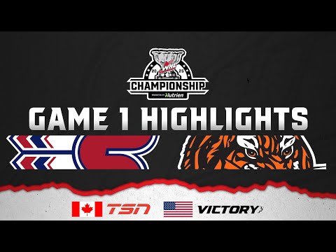 Spokane Chiefs at Medicine Hat Tigers — Game 1 | 2025 WHL Championship Highlights