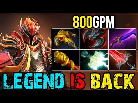 Dendi [Dragon Knight] The Legend is Back Mid DK 800GPM Immortal Rank | Dota 2 FullGame
