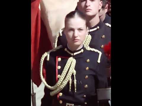 Princess Leonor's journey through her military training.