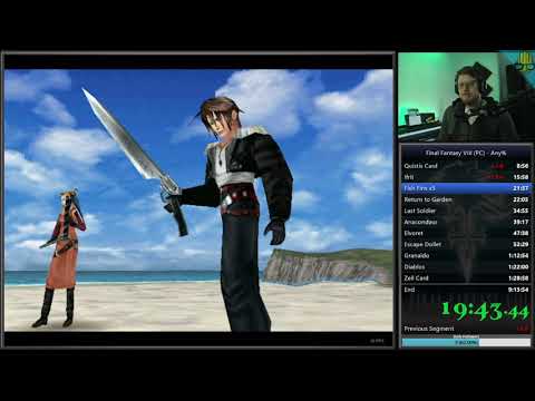 FF8 Any%  (PC Win10) Speedrun - First Run 8:54:41