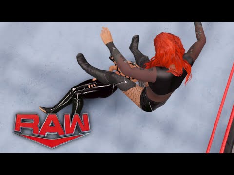 WWE 2K22 RAW BECKY LYNCH VS. LIV MORGAN (W/ RHEA RIPLEY) #RAW #WWE #WWE2K22