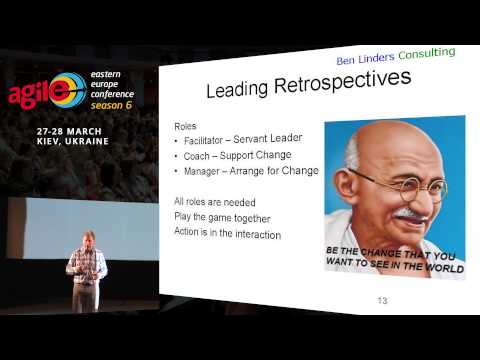 Ben Linders - SUSTAINABLE IMPROVEMENT THROUGH AGILE RETROSPECTIVES