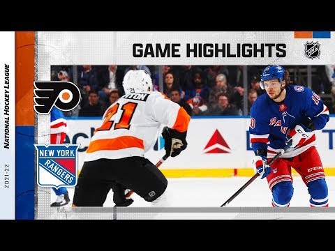 Philadelphia Flyers vs New York Rangers | December 1, 2021 | Game Highlights | NHL Regular Season