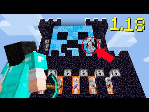 MEGA OBSIDIAN BASE in MINECRAFT