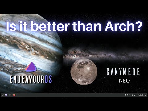 EndeavourOS Ganymede Neo KDE Plasma: Installation, Review, and Benchmark - Is Faster Than Arch?