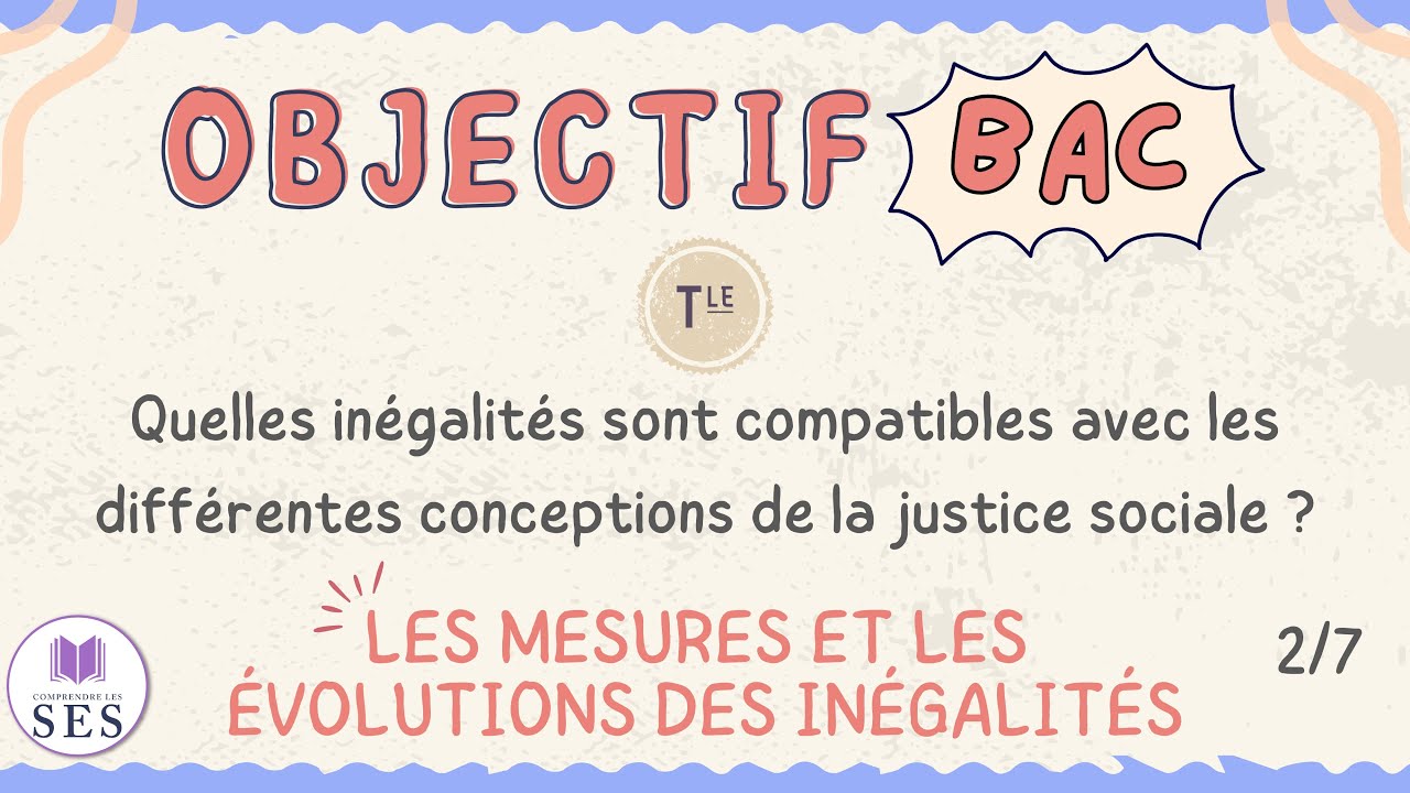 [BAC] Cours Justice Sociale - Les mesures et les évolutions des inégalités