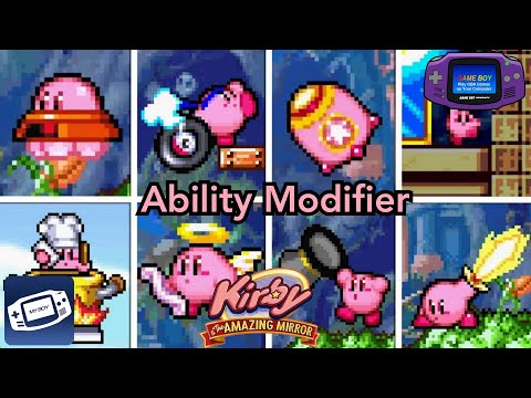Kirby & The Amazing Mirror - Ability Modifier  - The  Independent Video Game Community