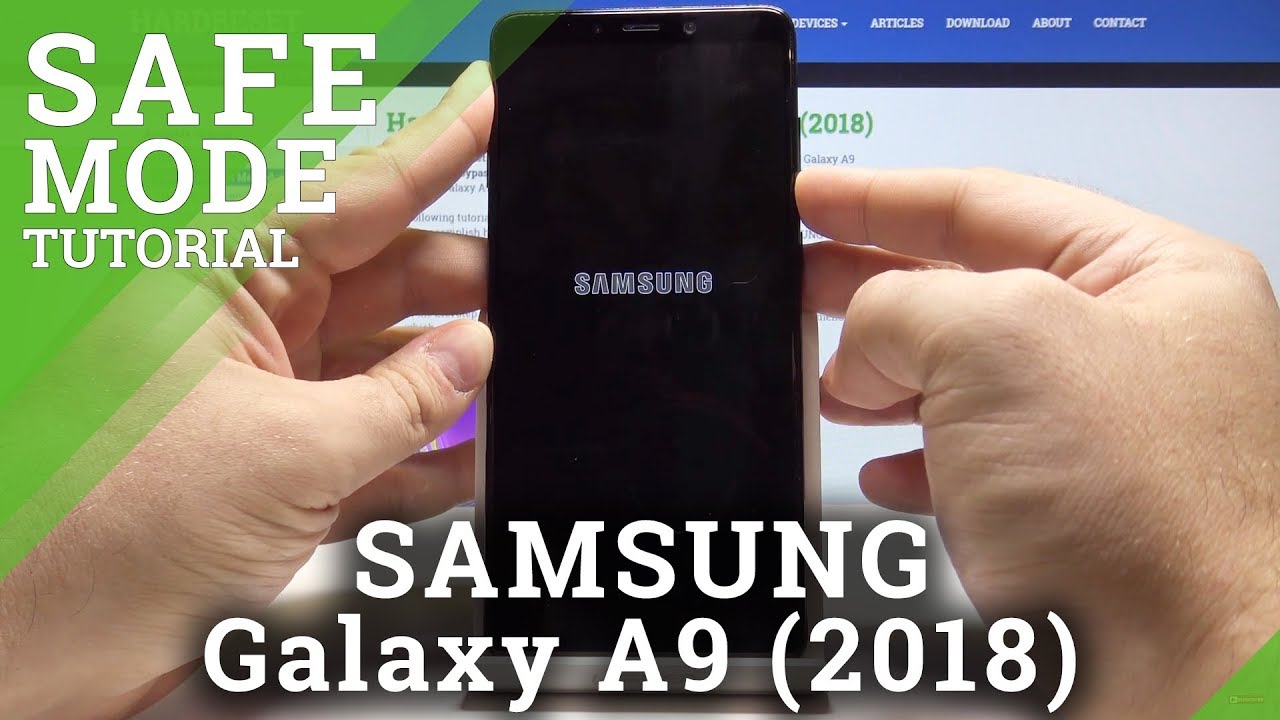 How to Enter Safe Mode in SAMSUNG Galaxy A9 (2018) - Activate Safe Mode