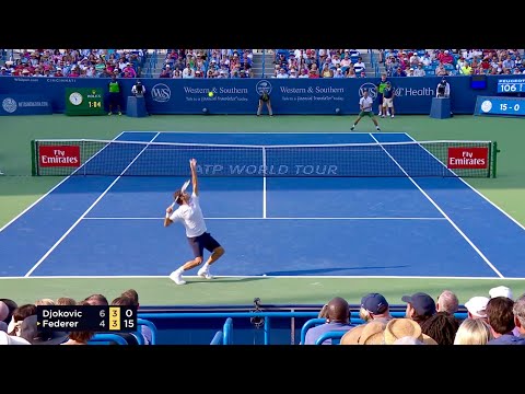 Roger Federer - Court Level Points 2018