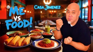 Trying EVERY Mexican dish at Casa Jimenez!