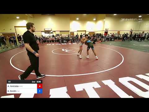 60 Lbs Quarterfinal - Anthony Aniciete, Aniciete Training Club Vs Keith Smith, The Best Wrestler 7