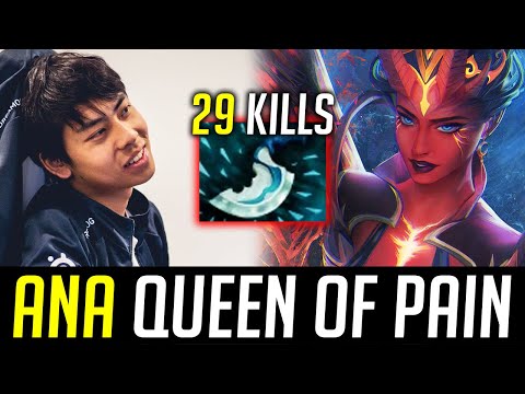 ANA Blink Dagger QUEEN OF PAIN with 29 KILLS DOTA 2