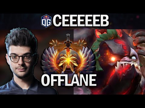 OG.CEB TRIES TO OFFLANES WITH PUDGE - DOTA 2 7.27 GAMEPLAY