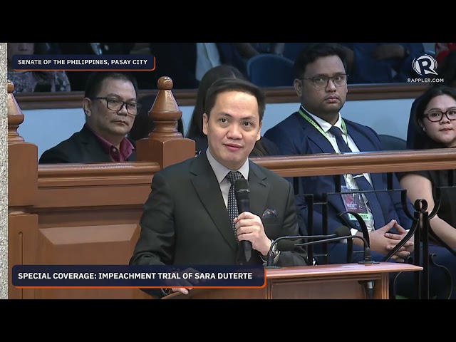 Sara Duterte trial: Prosecution navigates minefield after sub judice ruling