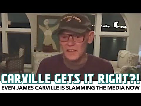 James Carville SLAMS Mainstream Media In Rare Moment Of Clarity