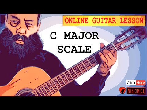 Episode 6 - C Major Scale For Beginners - Fingerstyle Guitar Tutorial For Beginners