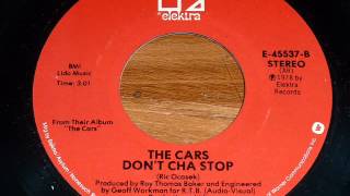 Cars - Don&#39;t Cha Stop 45rpm