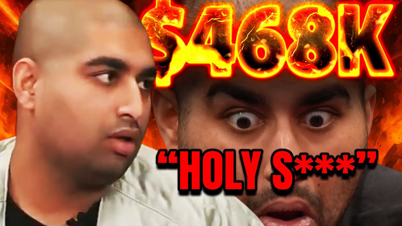 SET OVER SET...Nik Airball Plays a $468K Pot