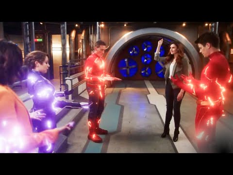 The Flash 7x18 The Speed Force gives everyone a boost
