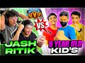 9 Year Society Kids Challenged Us For 3 Vs 2 Battle 😡Clash Squad - Garena Freefire