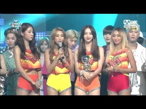 140731 Sistar - Wins No.1 @ M! Countdown