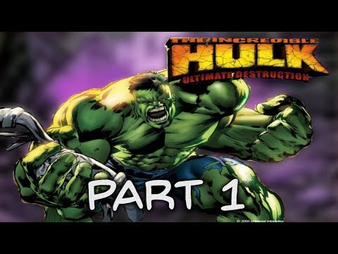 the incredible hulk playstation 2 part 1