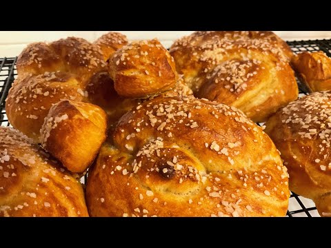 Ellen’s Bread Machine Soft Pretzels