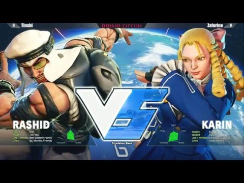 Street Fighter 5 Tournament: Next Level Battle Circuit V.5 - Tinshi vs Zaferino / Moons vs EMP Hiro