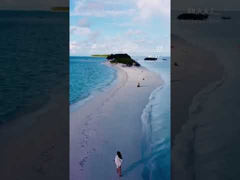 #maldives#travel#islandlife#droneshots#sandbanks#Dhigurahmaldives 🤍