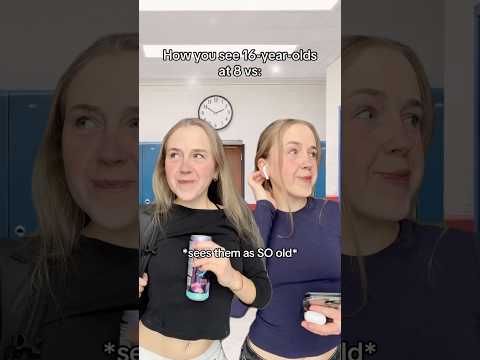 How you see 16-year-olds at 8 Vs. At 16 #comedy #skit #relatable #funny
