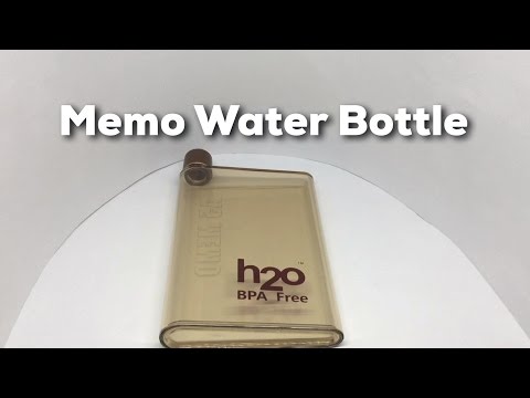 H2O Memo Water Bottle