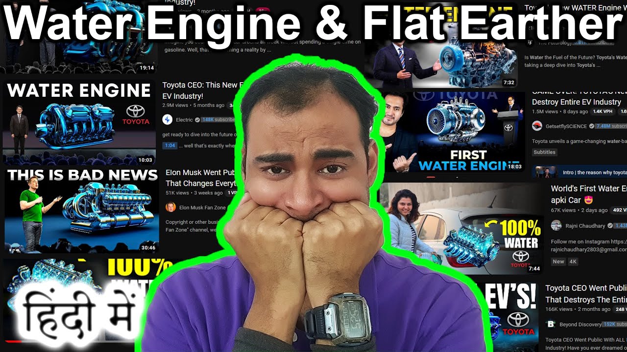 Water Engine & Flat Earther Explained in HINDI {Future Friday}