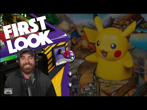 First Look: Pokemon Pinball Machine