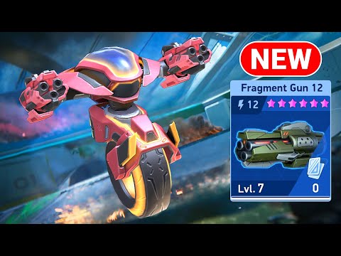 New Weapon Fragment Gun 12 - Killshot - Mech Arena