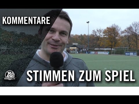 Die Stimmen zum Spiel | SV Vestia Disteln - BW Langenbochum (13.Spieltag, Bezirkliga 9)
