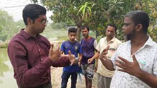 গুলশা মাছের নার্সারী ব্যবস্থাপনা (রেণু পোনা চাষ), তালশন, আদমদীঘি।