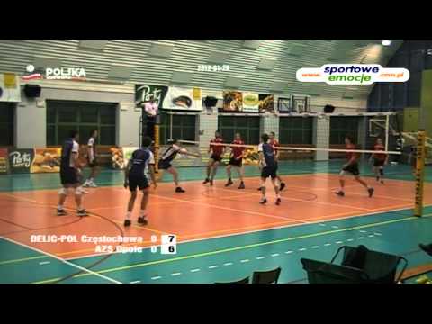 Delic Pol Częstochowa Norwid - AZS Opole set1