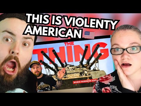 Irish Couple Can't Believe This BAZOOKA TANK Exists