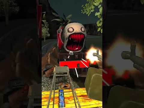 Choo choo charles 👹 Spider horror game train mobile game #shorts