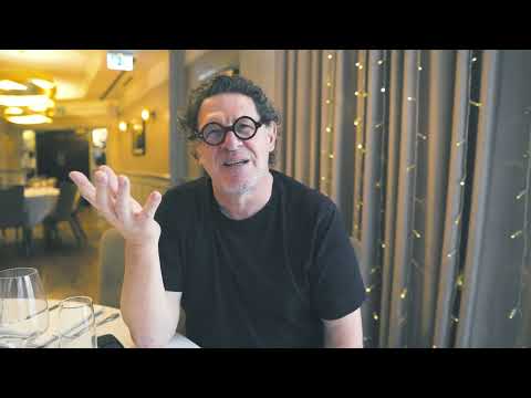 Marco Pierre White talking in Harrogate at the West Park Hotel, ahead of The Great White Festival